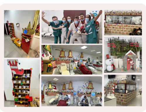 El centro de diálisis Los Lauros de Majadahonda gana nuestro concurso de decoración navideña