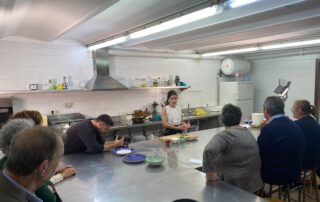 Cocina en el taller de Navidad de Vigo