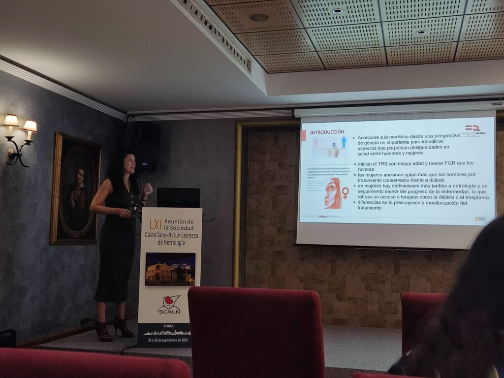 Mari Luz Sánchez habla de disparidad de género en el congreso de la SCALN 2025