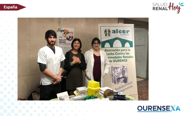 Ourense Xa: ALCER Ourense reforzará su programa de apoyo a personas con enfermedad renal