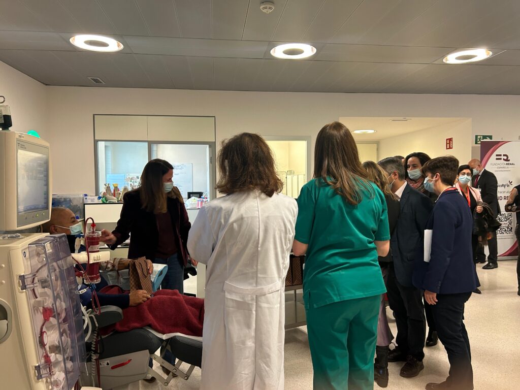 Reparto de regalos a pacientes