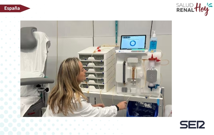 Cadena SER: Personalización del tratamiento renal incorporando la hemodiálisis de bajo flujo