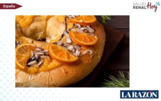 La Razón: Así es el roscón de Reyes más saludable apto para personas con enfermedad renal