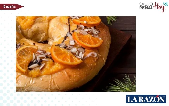 La Razón: Así es el roscón de Reyes más saludable apto para personas con enfermedad renal