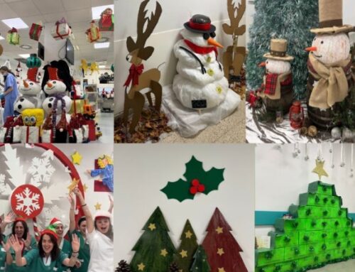 El centro ‘Los Pinos’ de Medina del Campo gana el VIII concurso de decoración navideña de la Fundación Renal Española