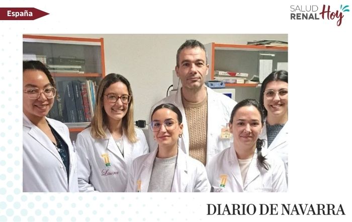 Diario de Navarra: Un nuevo biomarcador para predecir el riesgo cardiovascular en enfermos renales Diario de Navarra: Un nuevo biomarcador para predecir el riesgo cardiovascular en enfermos renales