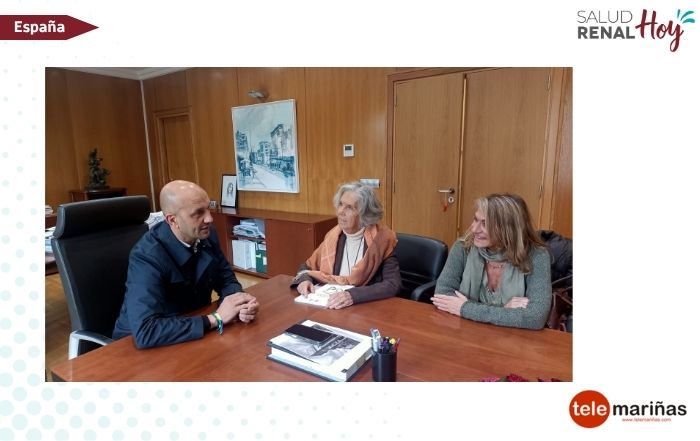TeleMariñas: La Fundación Renal Española y el Concello de O Porriño refuerzan su colaboración