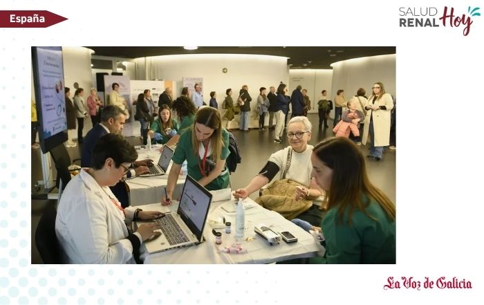 LA Voz de Galicia: Detectan afección renal en Lalín al 10 % de los vecinos consultados