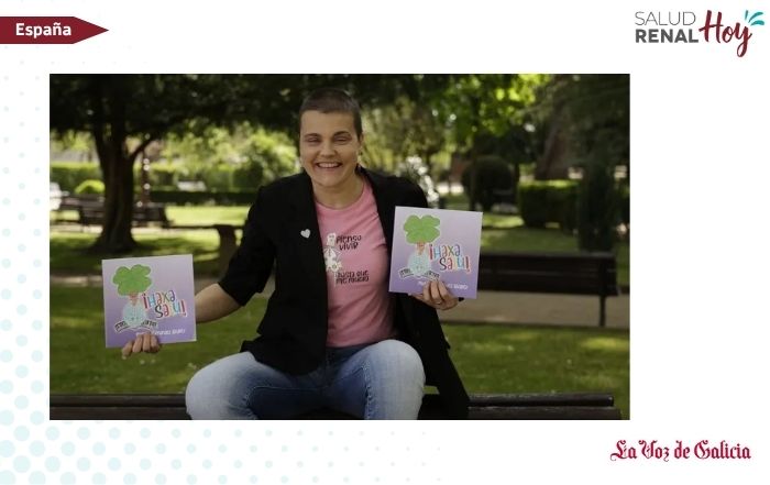 La Voz de Galicia: Monse plasma sus ingresos en un libro para acompañar a los pacientes