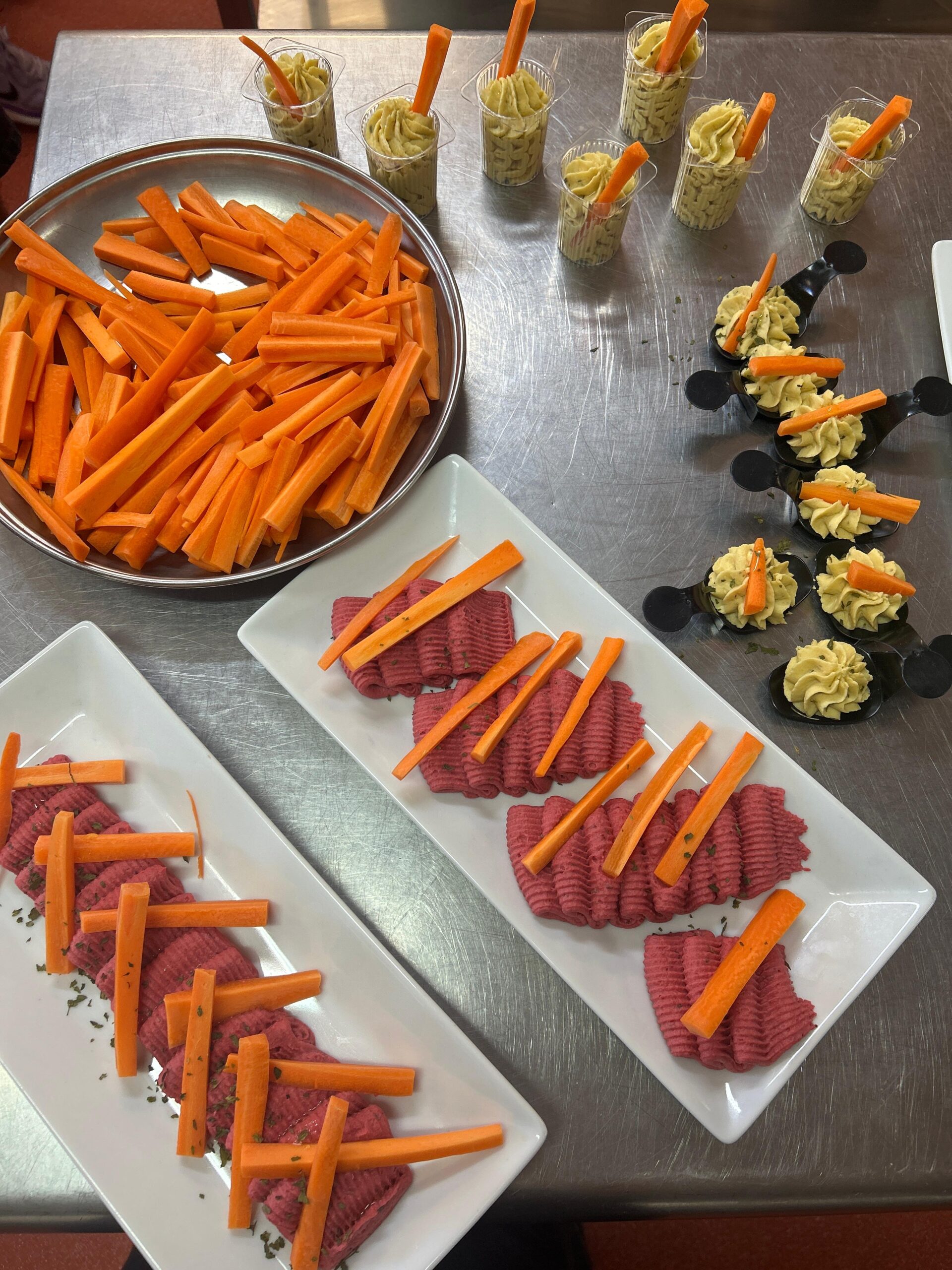 Humus de garbanzos y de sabores Taller tapas saludables para compartir en verano