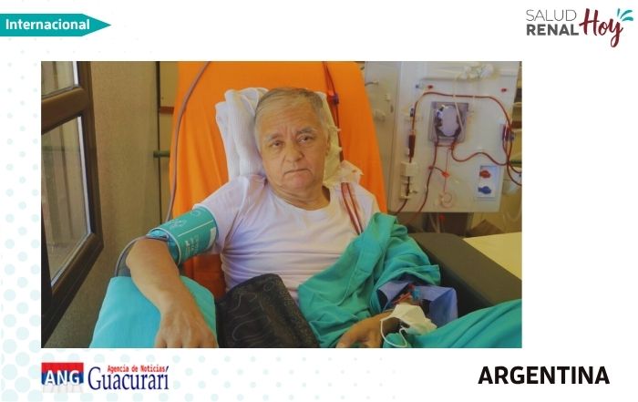 Argentina: “La diálisis me mantiene vivo”