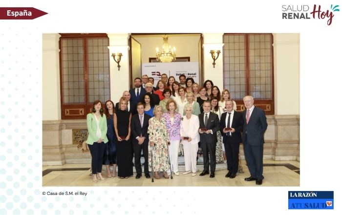 La Razón: La Reina Doña Sofía entrega de los Premios Íñigo Álvarez de Toledo de investigación en nefrología