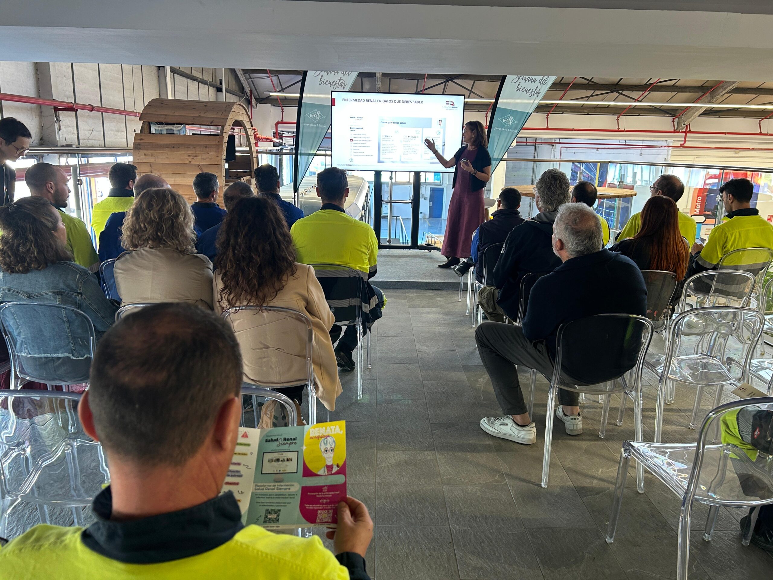 Charla Talleres Metro Madrid
