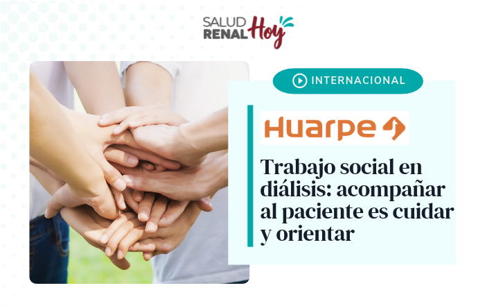 Huarpe: Trabajo social en diálisis: acompañar al paciente es cuidar y orientar