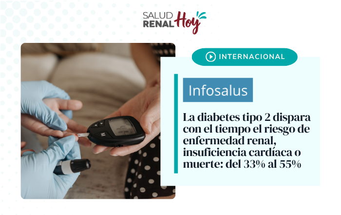 Infosalus: La diabetes tipo 2 dispara con el tiempo el riesgo de enfermedad renal