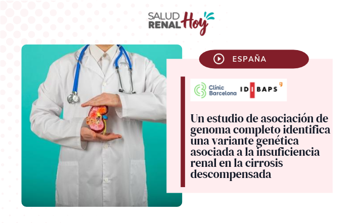 Hospital Clínic: Variante genética asociada a la insuficiencia renal en la cirrosis descompensada